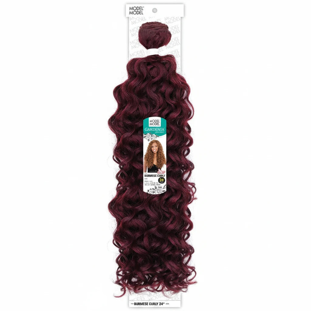 Model Model Gardenia Burmese Curly 24 inch (Choose Colors)