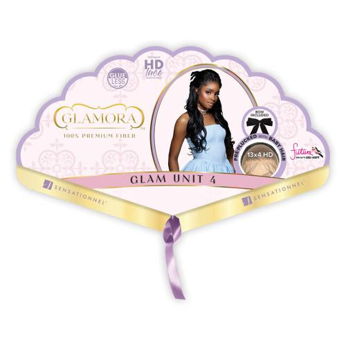 Sensationnel HD Lace Front Wig Glamora Glueless 13X4 Glam Unit 4