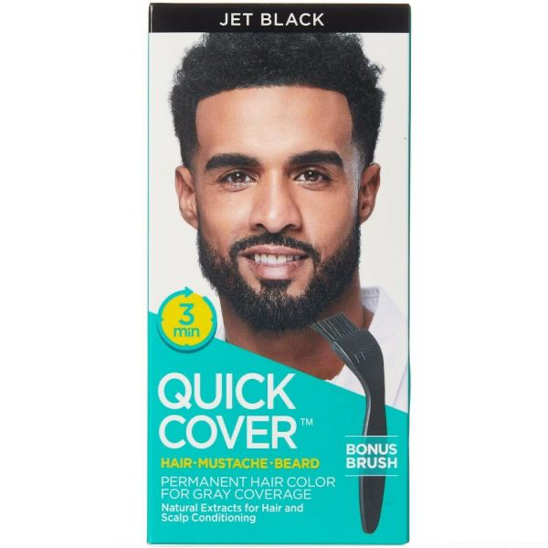 Kiss Quick Cover Hair/Mustache/Beard #QMC (PC) - Multiple Colors