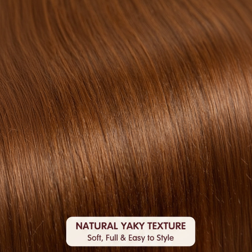 Bobbi Boss Visso Yaky 100% Human Hair Extra Volume