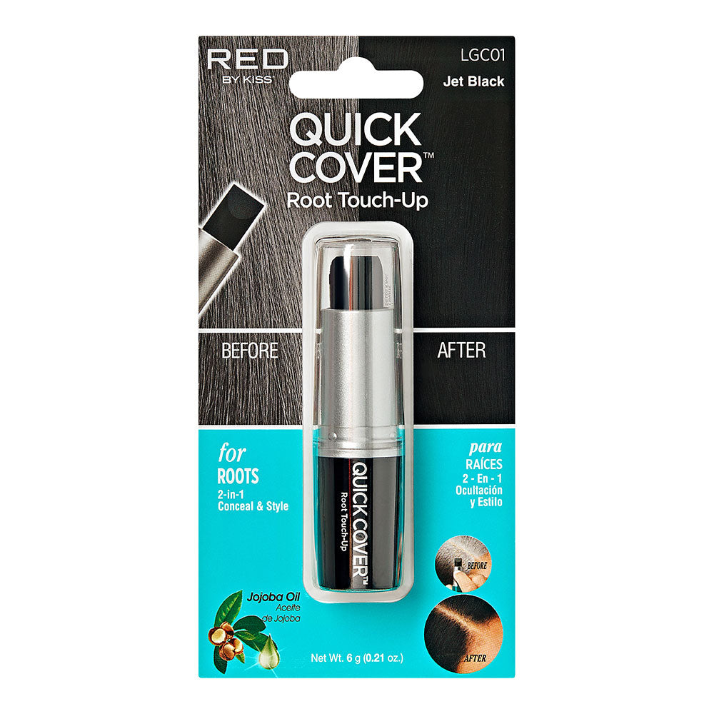 Red By Kiss Quick Cover Root Touch-Up Stick Temporary & Water-Resistant