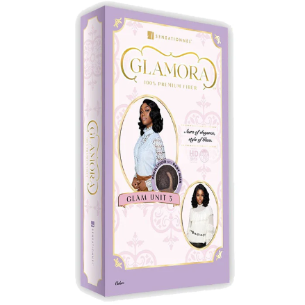 Sensationnel HD Lace Front Wig Glamora Glueless 13X4 Glam Unit 3