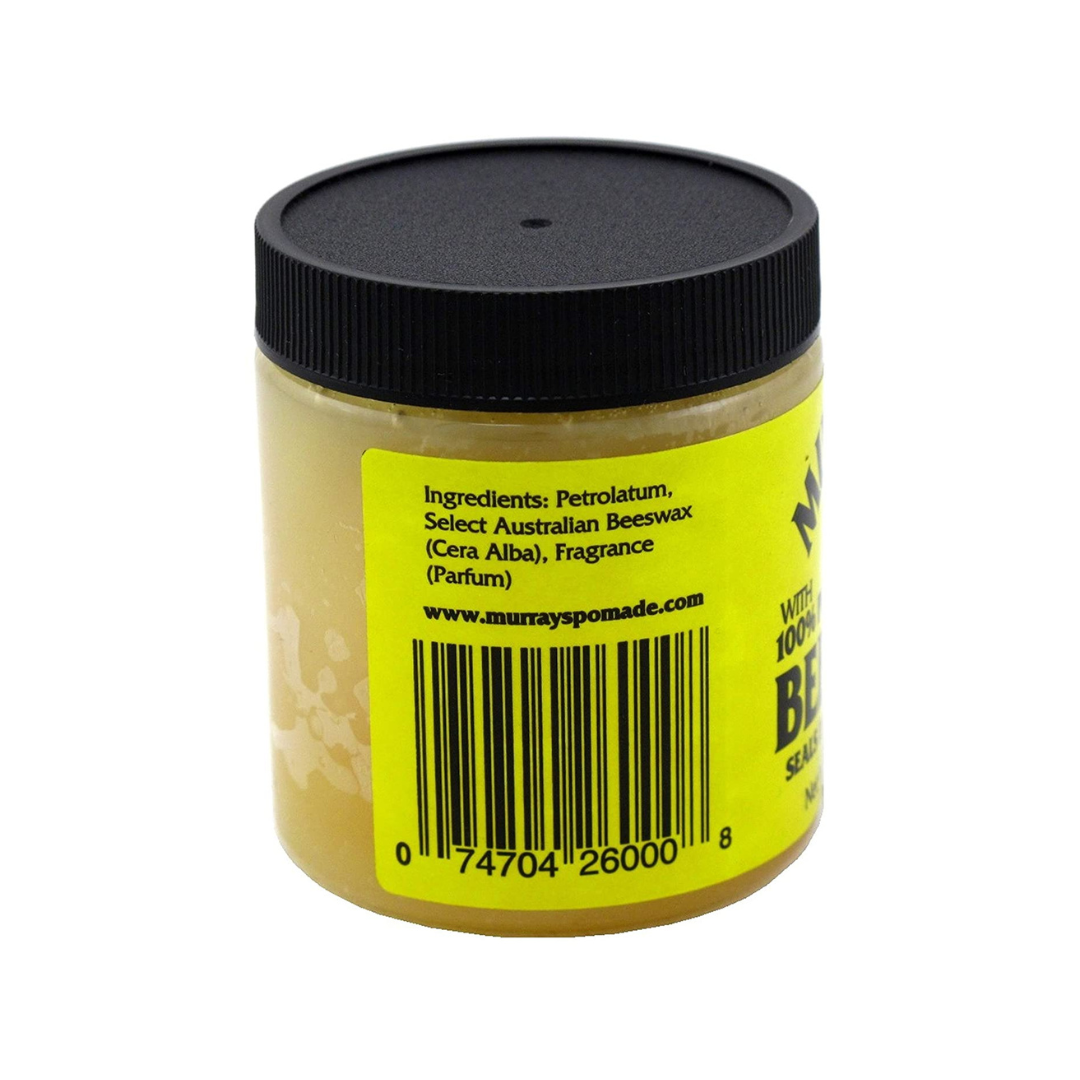 Murray's Beeswax Hair Wax – Petrolatum and beeswax ingredients with barcode