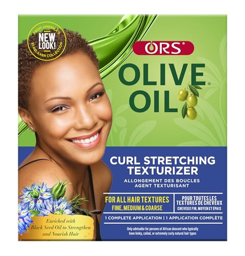 ORS Olive Oil Curl Stretching Texturizer Kit with the Power of Exotic Oils - All Textures|B01N539G26