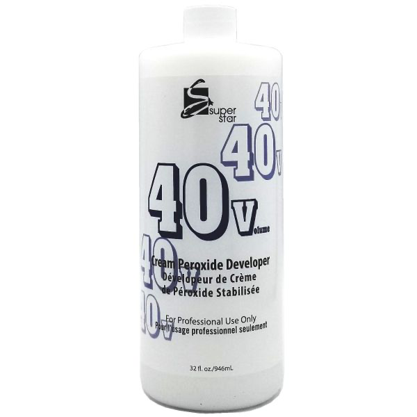 Marianna Super Star Cream Peroxide Developer 40 Volume (Available in 4oz, 8oz, 16oz, 32oz)