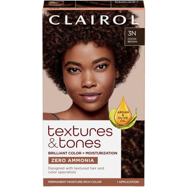 Clairol Textures & Tones Permanent Moisture-Rich Hair Color [Various Color Options]