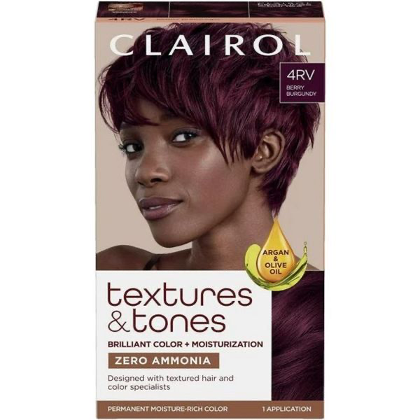 Clairol Textures & Tones Permanent Moisture-Rich Hair Color [Various Color Options]