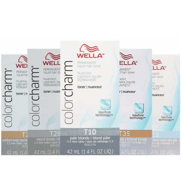 Wella Color Charm Permanent Liquid Hair Toners 1.4 oz (Choose Color Options)