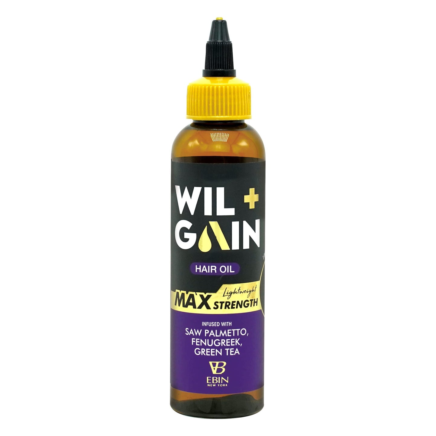 EBIN NEW YORK 100% Natural Hair Growth Oil 4oz/120ml - Lightweight Formula - Buy Online on GoSupps.com