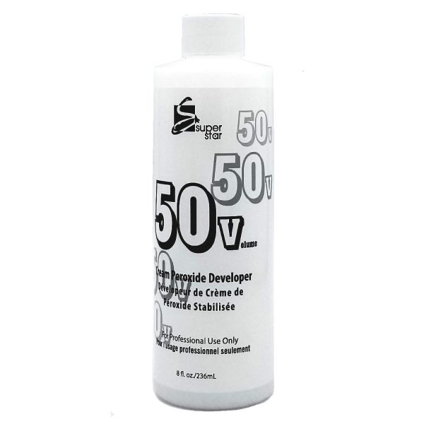 Marianna Super Star Cream Peroxide Developer 50 Volume (Available in 4oz, 8oz, 16oz, 32oz)