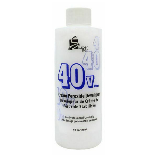 Marianna Super Star Cream Peroxide Developer 40 Volume (Available in 4oz, 8oz, 16oz, 32oz)