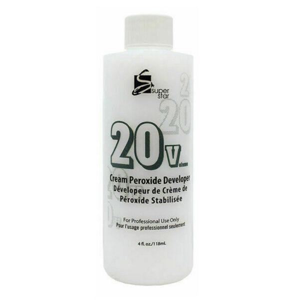 Marianna Super Star Cream Peroxide Developer 20 Volume (Available in 4oz, 8oz, 16oz, 32oz)