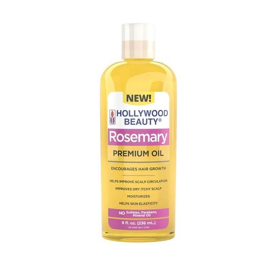 Hollywood Beauty Rosemary Hair Oil, 8 Oz.