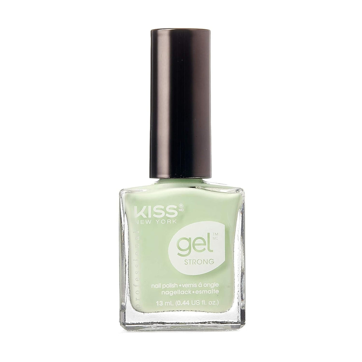 KISS New York Gel Strong Nail Polish, High-Gloss Salon Shine Long-Wear Liquid Lacquer - KNP KISS NEW YORK PROFESSIONAL
