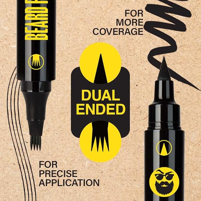 Tyche Dual Ended Beard Filler Pen