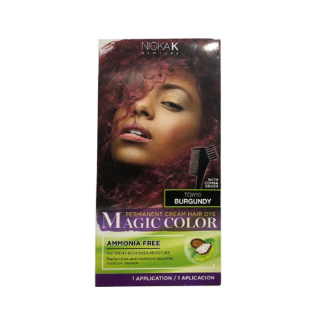 Permanent Cream Hair Dye Magic Color