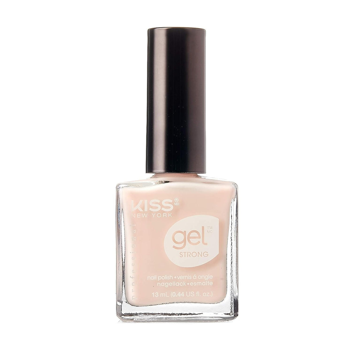 KISS New York Gel Strong Nail Polish, High-Gloss Salon Shine Long-Wear Liquid Lacquer - KNP KISS NEW YORK PROFESSIONAL