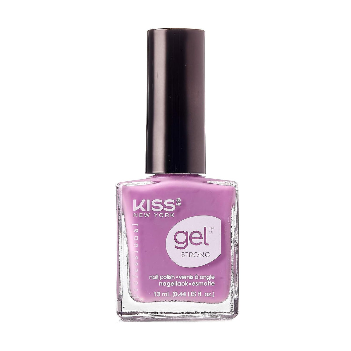KISS New York Gel Strong Nail Polish, High-Gloss Salon Shine Long-Wear Liquid Lacquer - KNP KISS NEW YORK PROFESSIONAL