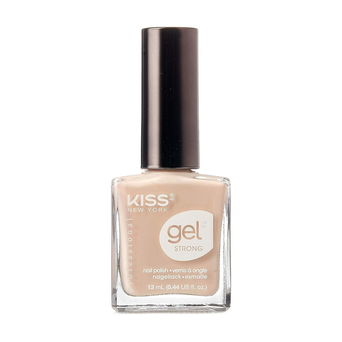 KISS New York Gel Strong Nail Polish, High-Gloss Salon Shine Long-Wear Liquid Lacquer - KNP KISS NEW YORK PROFESSIONAL