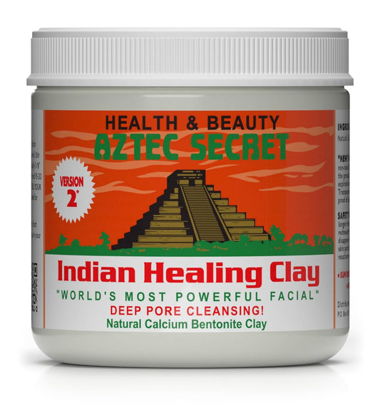 Aztec Secret Indian Healing Clay Version 2 Deep Pore Cleansing 16 oz - Elevate Styles