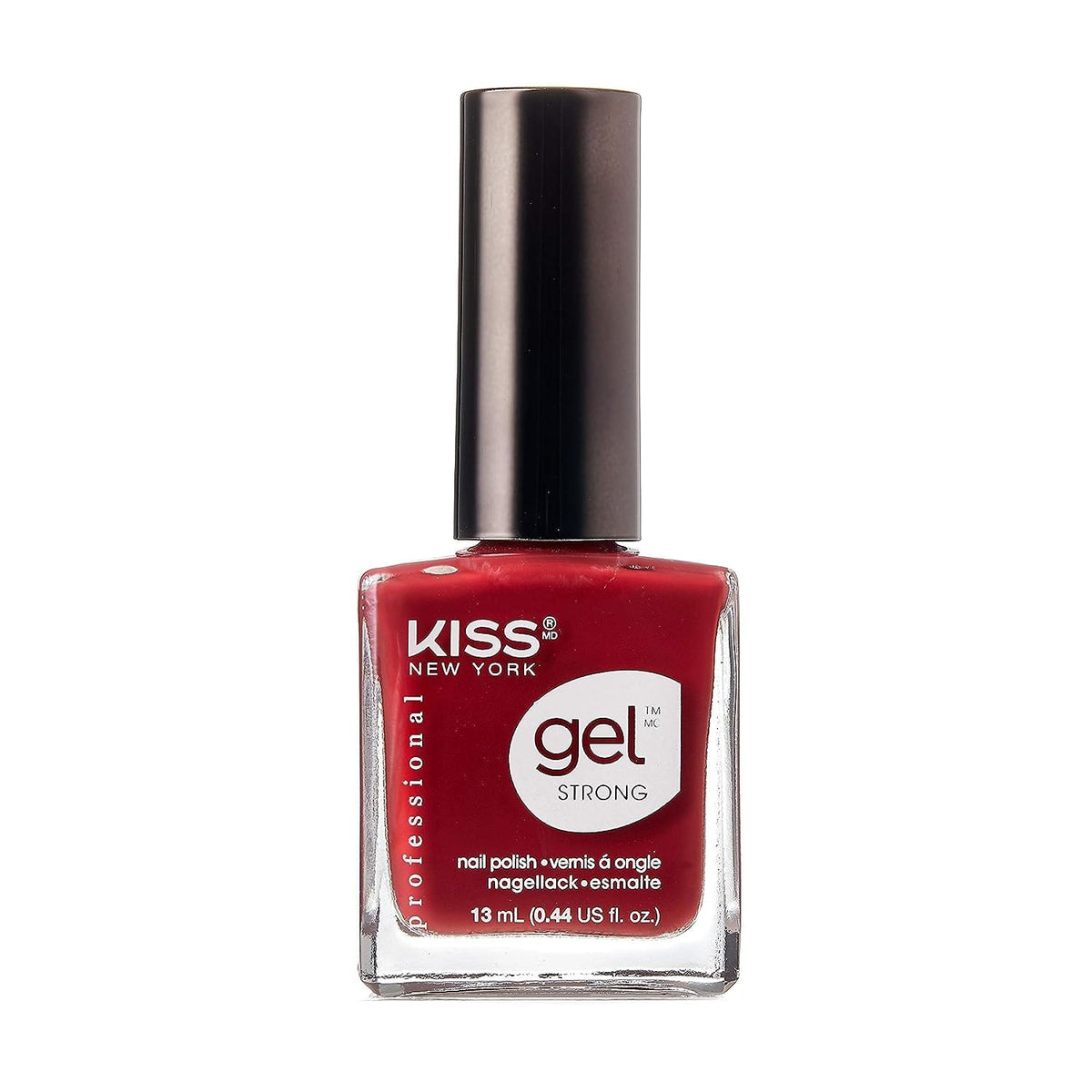KISS New York Gel Strong Nail Polish, High-Gloss Salon Shine Long-Wear Liquid Lacquer - KNP KISS NEW YORK PROFESSIONAL