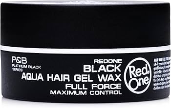 RedOne Black Aqua Hair Gel Wax Full Force Maximum Control