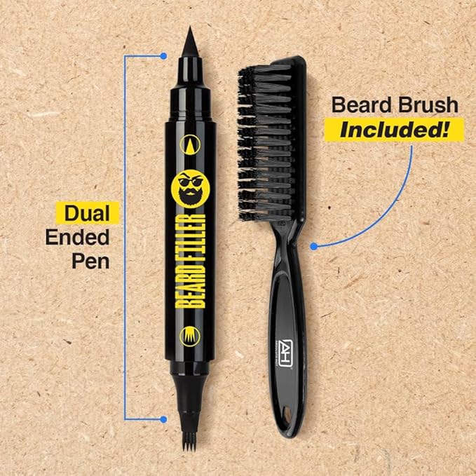 Tyche Dual Ended Beard Filler Pen
