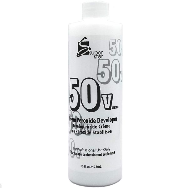 Marianna Super Star Cream Peroxide Developer 50 Volume (Available in 4oz, 8oz, 16oz, 32oz)