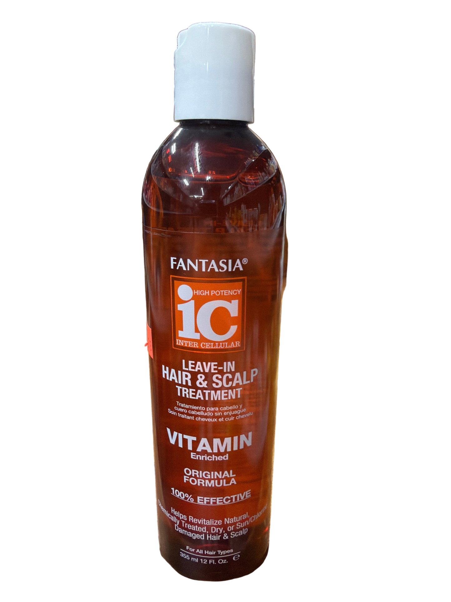 Fantasia IC Leave In Hair & Scalp Treatment VITAMIN Enriched - Original Formula (choose size
