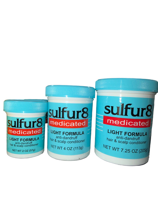 Sulfur8 Medicated Light Formula (choose size)