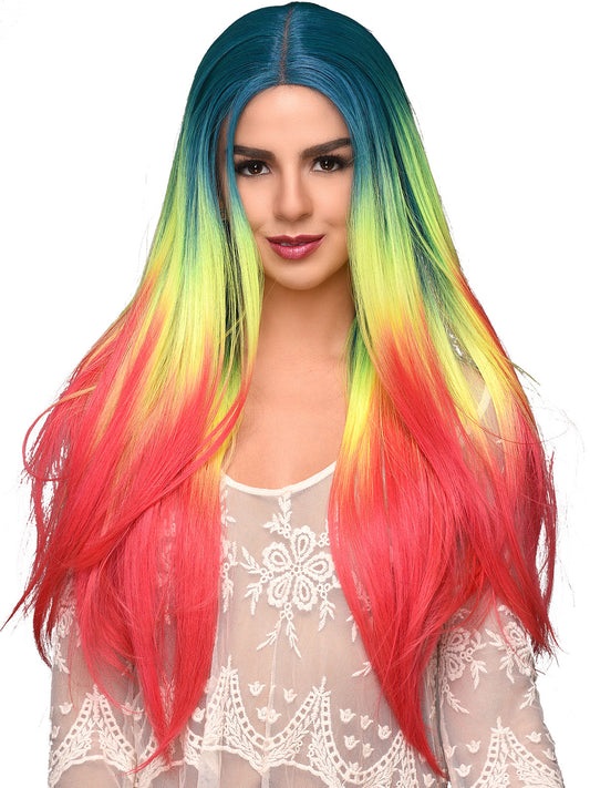 Destiny Green Celebrity Lace Wig – 28" – manufacturer style photo