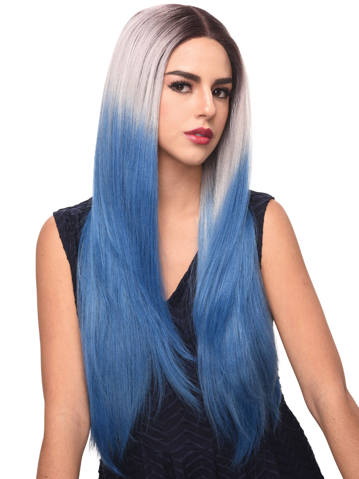 Destiny Green Celebrity Lace Wig – 28" – manufacturer style photo