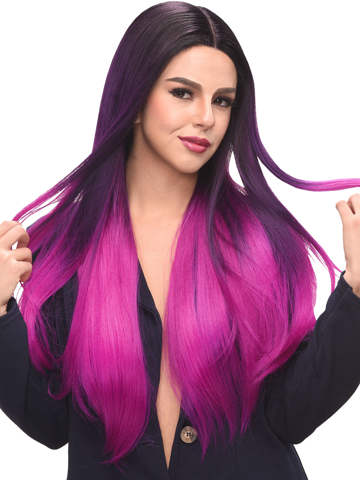 Destiny Green Celebrity Lace Wig – 28" – manufacturer style photo