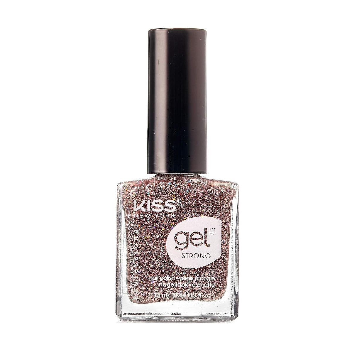 KISS New York Gel Strong Nail Polish, High-Gloss Salon Shine Long-Wear Liquid Lacquer - KNP KISS NEW YORK PROFESSIONAL