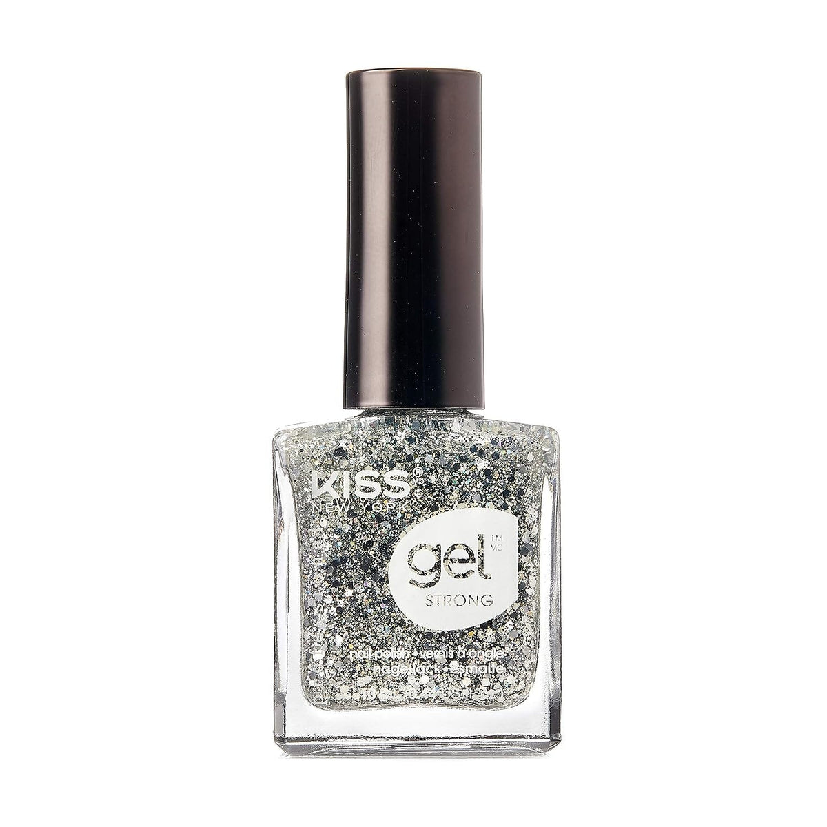 KISS New York Gel Strong Nail Polish, High-Gloss Salon Shine Long-Wear Liquid Lacquer - KNP KISS NEW YORK PROFESSIONAL