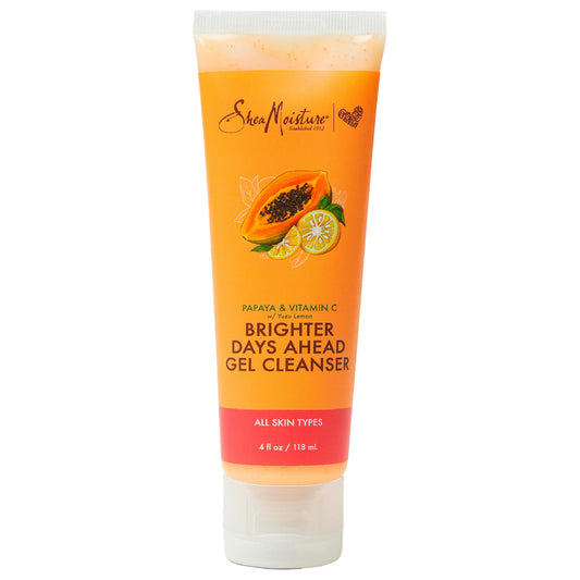 SheaMoisture Papaya & Vitamin C Brighter Days Ahead Gel Cleanser 4 oz tube