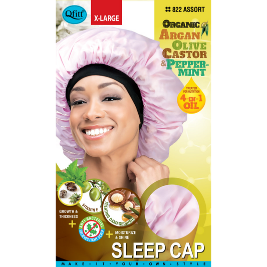 X-LARGE ORGANIC SLEEP CAP [ASSORT-12 PIECES SET] Pack