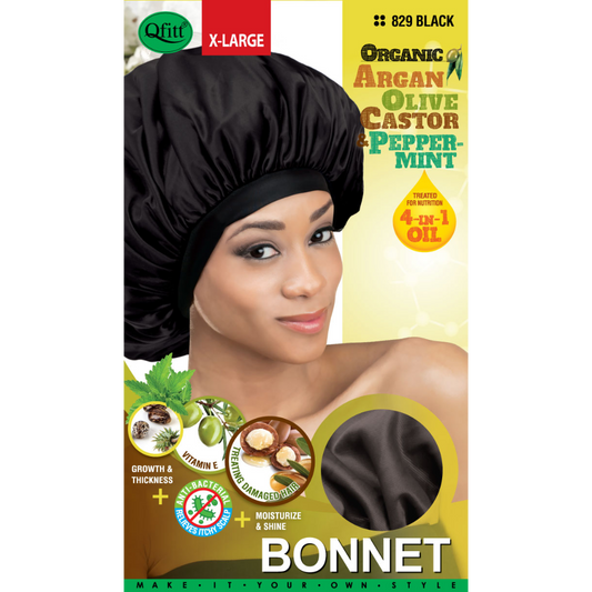 X-LARGE ORGANIC BONNET [BLACK] Piece