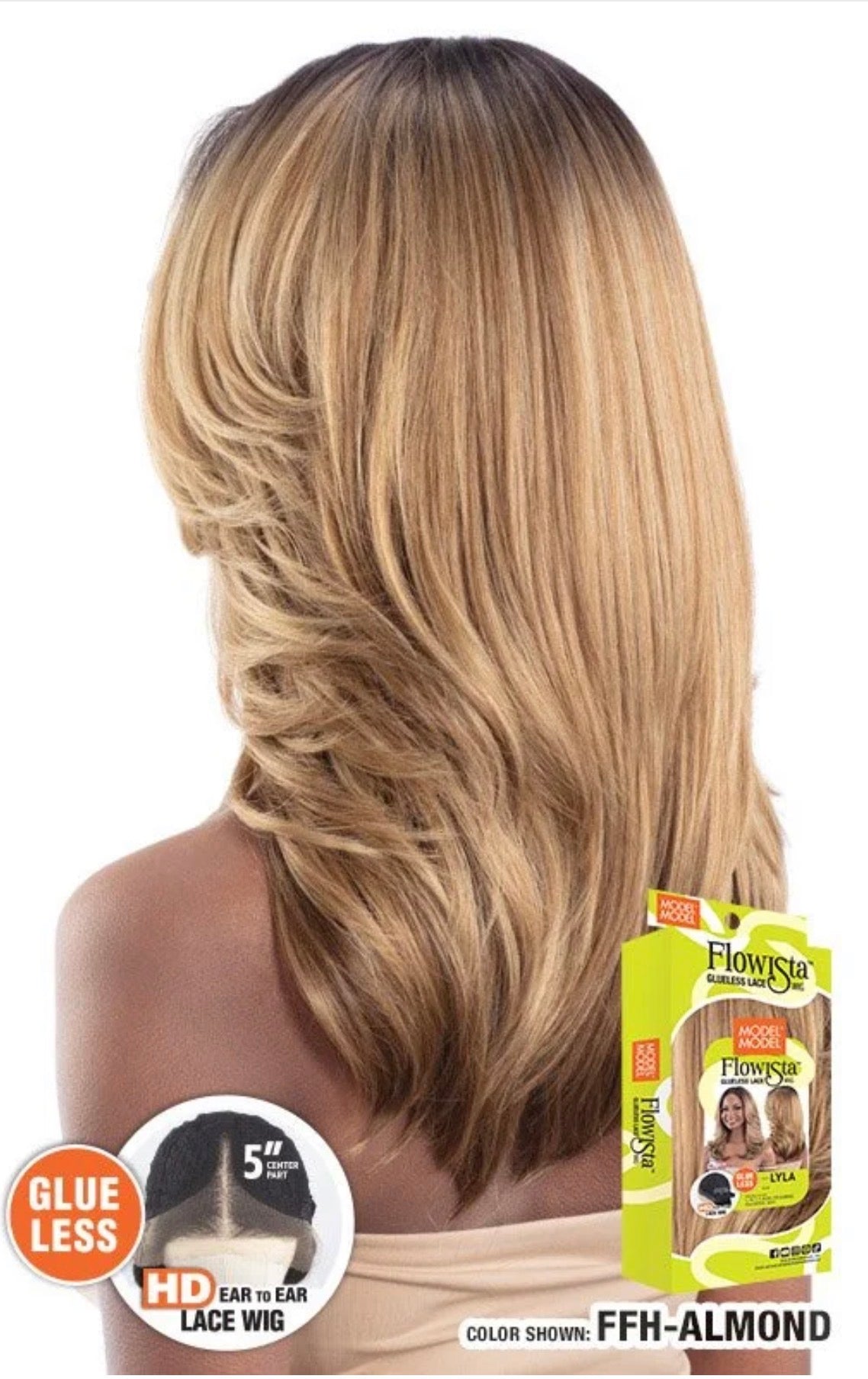 Glueless 5” Deep HD Lace Part- Heat Resistant- Lyla