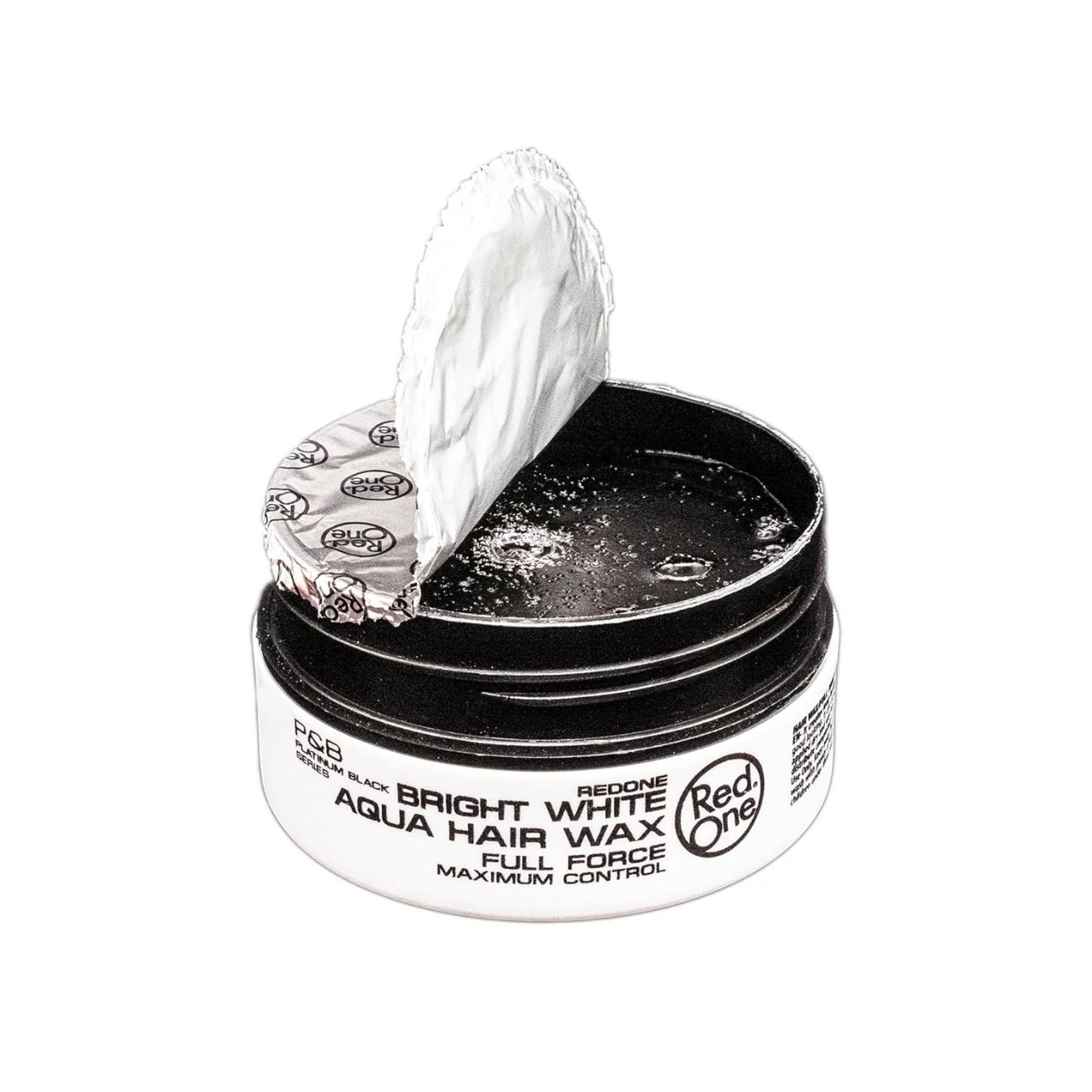 Red One Bright White Aqua Hair Wax Full Force Maximum Control