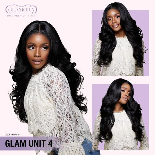 Sensationnel HD Lace Front Wig Glamora Glueless 13X4 Glam Unit 4