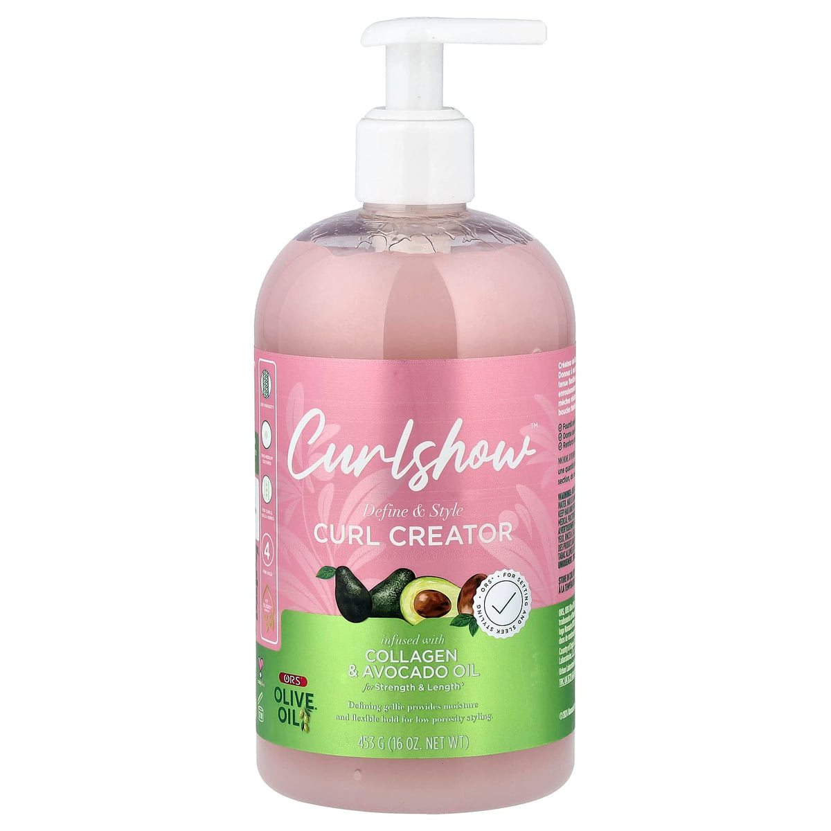 ORS, CurlShow™, Define & Style Curl Creator, 16 oz (453 g) ORS