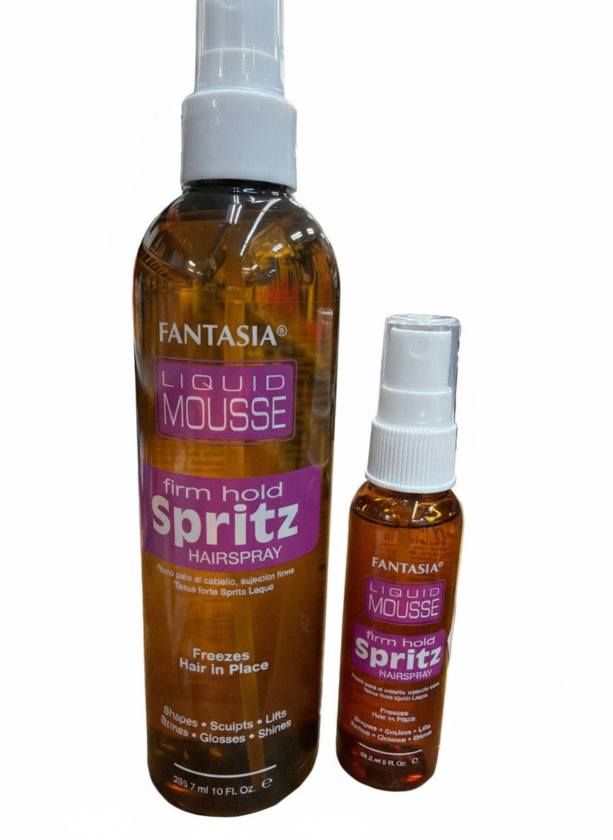Fantasia Liquid Mousse Firm Hold Spritz Hair Spray, (Choose Size)