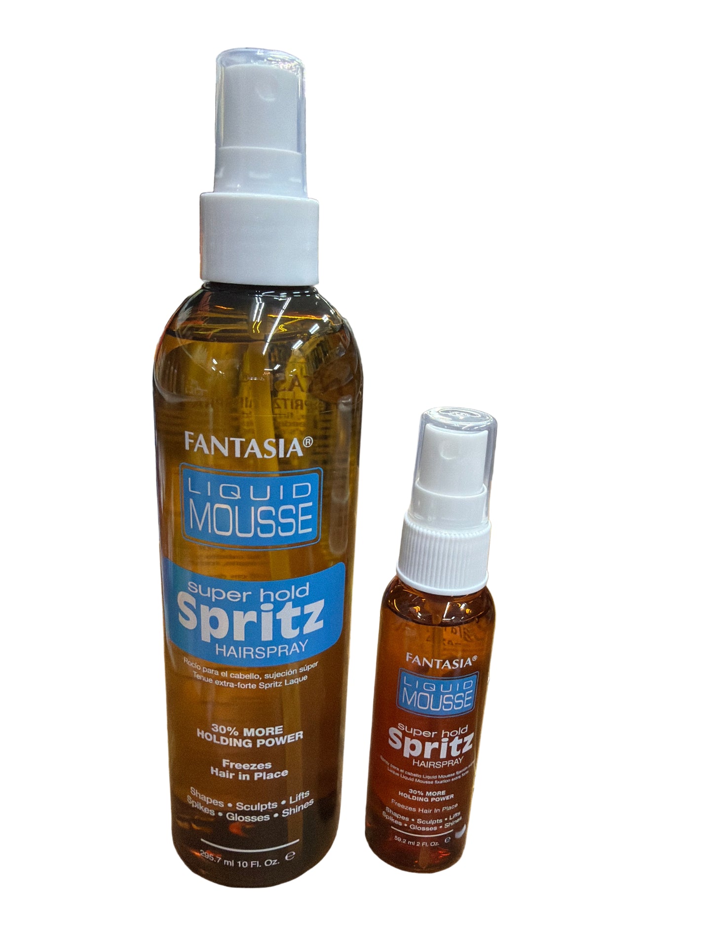 Fantasia Liquid Mousse Super Hold Spritz Hairspray, (choose size)