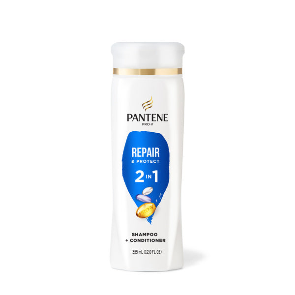 Pantene Repair & Protect, 2 In 1 Shampoo + Conditioner