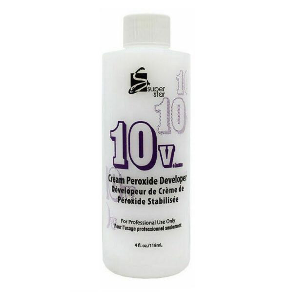 Marianna Super Star Cream Peroxide Developer 10 Volume (Available in 4oz, 8oz, 16oz, 32oz)