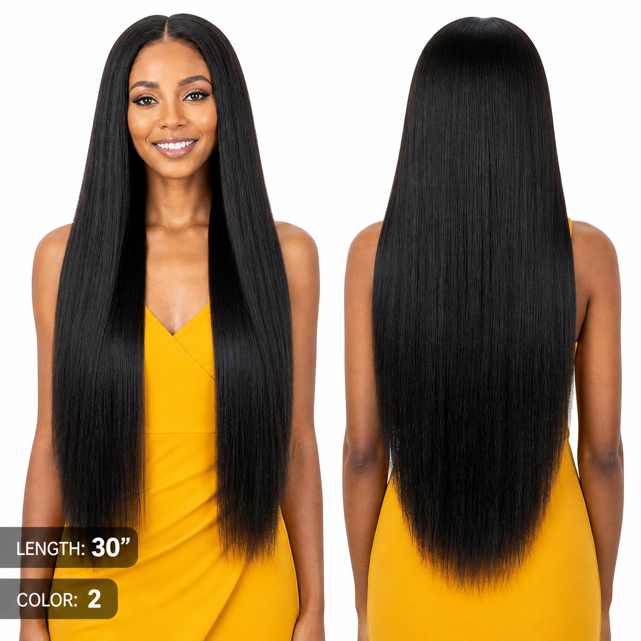 Model Model Gardenia Straight 30 inch (Choose Color)