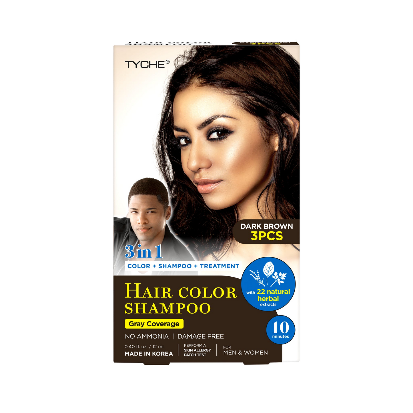Tyche Magic Hair Color Shampoo (Multiple Color Options)