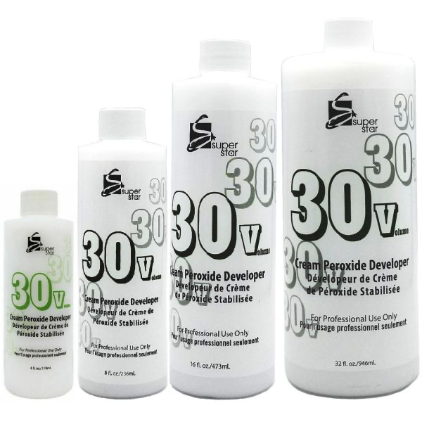 Marianna Super Star Cream Peroxide Developer 30 Volume (Available in 4oz, 8oz, 16oz, 32oz)