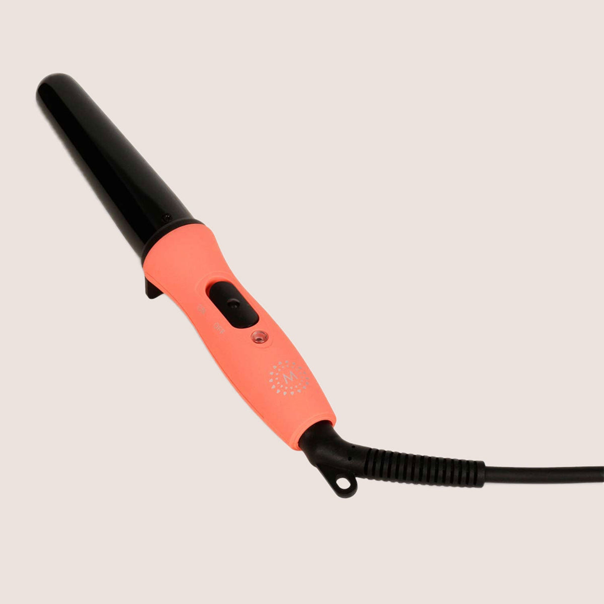 Malina Travel Hair Styling Kit — mini curling iron close-up